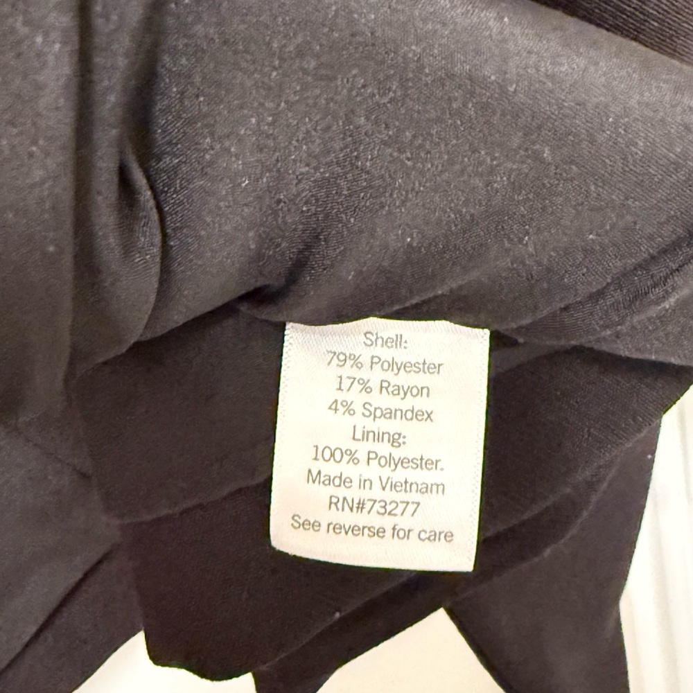 Nine West Black Sleeveless Blazer Vest - Picture 6 of 6